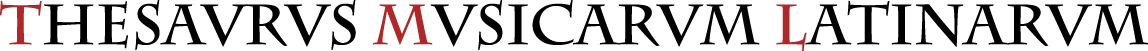 Thesaurus Musicarum Latinarum